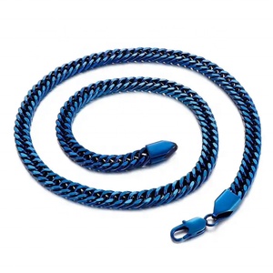 Cadena de Eslabones Cubanos de Acero Inoxidable 316L para Hombre, Estilo Hip Hop, Color Personalizable, Chapado en Oro PVD de 18k, Gruesa - Product Image 3