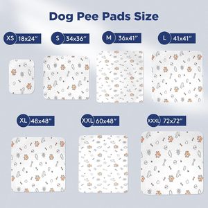 Kaymaz özelleştirilmiş kullanımlık köpekler ve kediler için 4 katmanlar yavru ped - Product Image 5