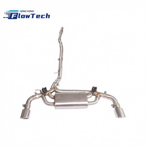 ระบบท่อไอเสียแบบ Catback พร้อมวาล์ว ทำจากสแตนเลส T304 สำหรับ BMW F40 M135i 2.0T B48 – แบบปลายท่อคู่ พร้อมระบบควบคุมวาล์วแบบรีโมท - Product Image 6