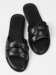 Sandales plates antidérapantes pour femmes, style européen, nouvelle collection été, vente en gros d'usine, chaussures de plage tendance - Product Image 6