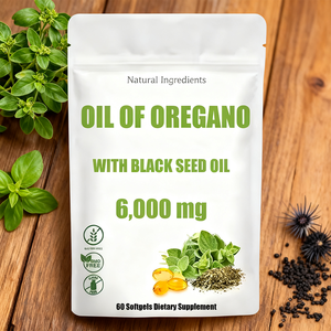Minyak Superfood dari Oregano & 60 Kapsul minyak biji hitam Softgels 100% suplemen herbal meningkatkan kekebalan murni - Product Image 6