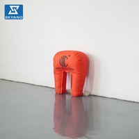 Modèle de repose-tête gonflable personnalisé anti-collision, accessoire de présentation gonflable étanche à l'air pour la décoration d'événements en extérieur