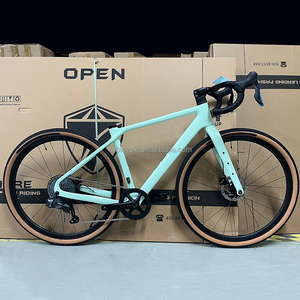 Bicicleta de Gravel con Cuadro de Carbono Completo, Cambio Electrónico Inalámbrico de 13 Velocidades, Frenos de Disco Hidráulicos, 700x40c, Antideslizante, para Carretera y Gravel, X High Modulus - Product Image 2