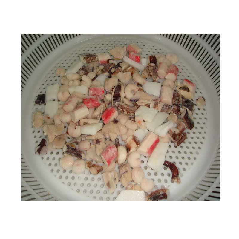 Замороженный смешанный пакет из морепродуктов, упаковка из морепродуктов с мясом мидии, полосками кальмаров, щупальца кальмаров