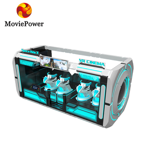 เครื่องเล่น VR Space Ride <span class=keywords><strong>X</strong></span> 9D จำลองรถไฟเหาะเสมือนจริงในร่ม สำหรับใช้ในบ้านเพื่อการศึกษา รองรับผู้เล่น 4 คน ราคาโรงงาน - Product Image 3