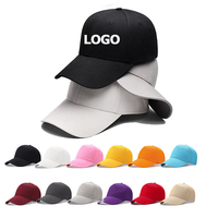 Nueva Gorra de Béisbol Personalizada con Logotipo Bordado, Diseño Personalizado, Modelo Básico, Colorida, Unisex, para Exteriores, de 6 Paneles