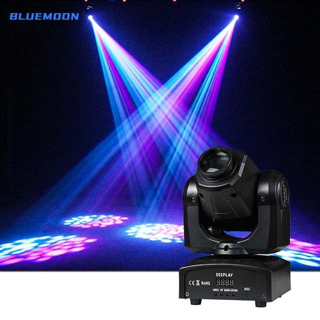 Environmental  Profession  Mini 30w Dmx Led Gobo Spot Moving Head Beam Light for Dj Disco Stage Lighting