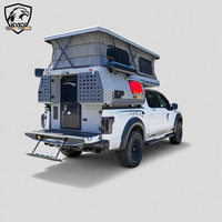 Huntoo – Camping-car économique pour camionnette, camping-car pour benne de pick-up, camping-car escamotable pour pick-up, idéal pour l'extérieur
