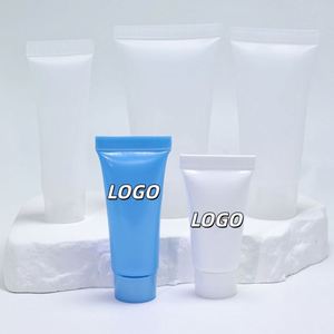 Tube souple en PE transparent blanc, bleu, vert de 5 ml pour crème cosmétique, vente en gros directe usine - Product Image 1