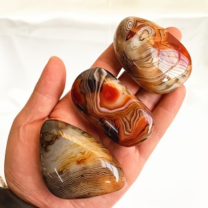 <span class=keywords><strong>Pierre</strong></span> de paume en agate torsadée polie, vente en gros, pierres de guérison, cristal de <span class=keywords><strong>lapis</strong></span>-lazuli pour la guérison par les cristaux, l'amour - Product Image 2