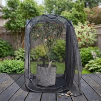 Maisonnette Portable et Respirante pour Petits Animaux, en Polyester Zippé, Idéale pour Insectes, Reptiles, Papillons - Utilisation Intérieure et Extérieure