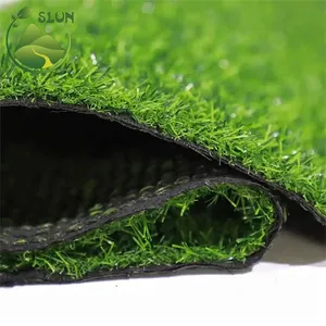 热卖!户外运动用优质人造花园草室外室内装饰绿色塑料草草坪草