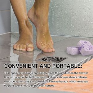 Tablettes de bain aromatiques rafraîchissantes <span class=keywords><strong>pour</strong></span> la maison, relaxation durable et soulagement du stress, tablettes de douche - Product Image 3