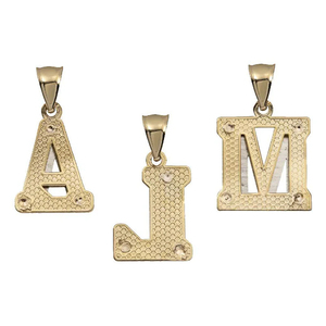 Elegante Colgante <span class=keywords><strong>de</strong></span> Zirconia <span class=keywords><strong>con</strong></span> Forma <span class=keywords><strong>de</strong></span> Letra Especial, Moderno, Encantador y Delicado, Regalo para Amigas, Chicas y Mujeres, Colgante <span class=keywords><strong>de</strong></span> Oro <span class=keywords><strong>de</strong></span> 14K - Product Image 2