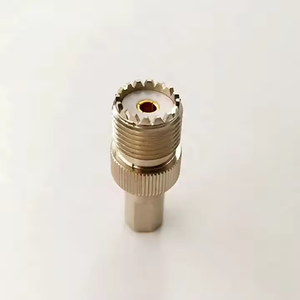 อะแดปเตอร์โคแอกเชียล RF ตัวเชื่อมต่อ UHF ตัวเมีย SO239 ไปยังอะแดปเตอร์ตัวเชื่อมต่อโคแอกเชียล FME ตัวผู้ - Product Image 2
