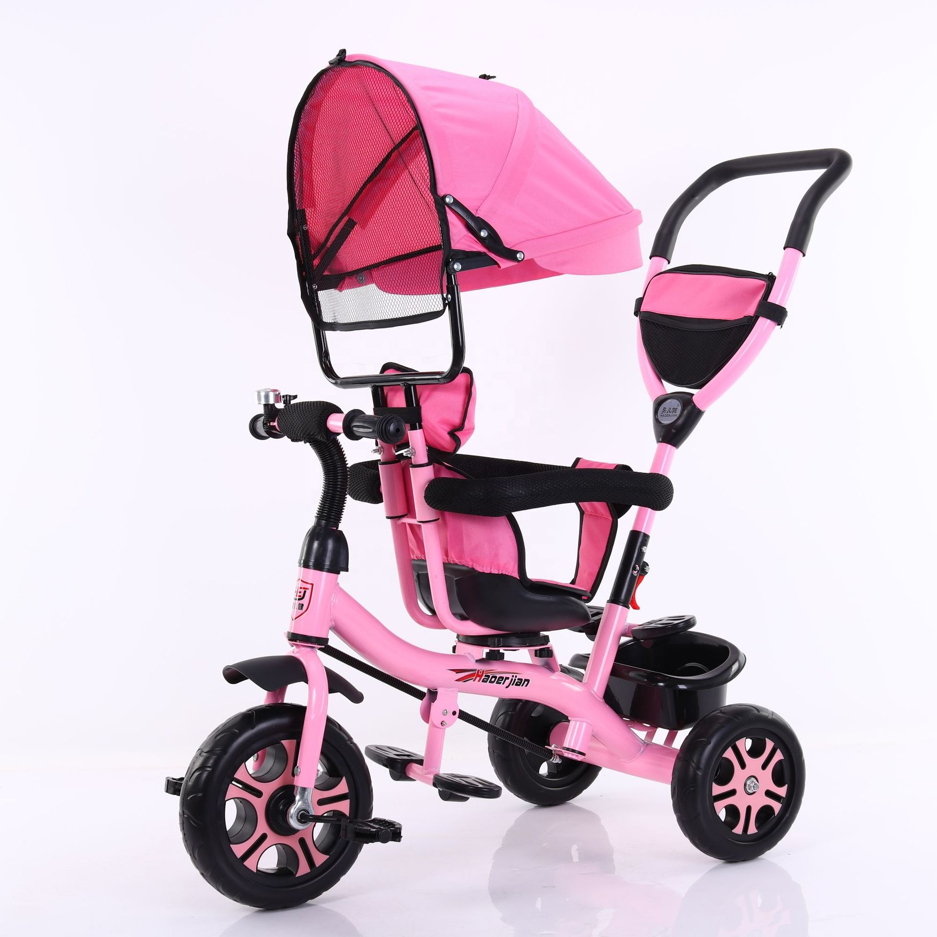 The new children's tricycle baby stroller baby tricycle is suitable for babies to go outdoors in parks or shopping malls