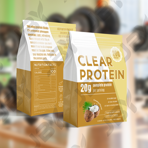 JBY - Proteína de Suero de Leche Transparente de Etiqueta Privada, <span class=keywords><strong>Sabor</strong></span> Coco, 20 g de Proteína, <span class=keywords><strong>Sin</strong></span> Azúcar, Aislado de Proteína de Suero de Leche Transparente - Product Image 2