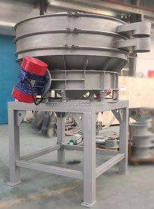 Đường hạt sieving sifter dòng chảy thẳng trực tiếp xả rung màn hình dòng chảy-thru Inline sifter <span class=keywords><strong>separator</strong></span> máy - Product Image 6