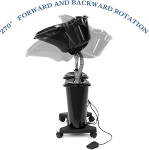 Bac à shampoing professionnel en plastique avec 2 seaux et robinet de douche pour salon de coiffure, salle de bain et usage domestique - Product Image 4