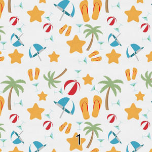 Digital Print Summer Holiday Seashore Cotton Fabric for <strong>Shirting</strong> - Product Image 2