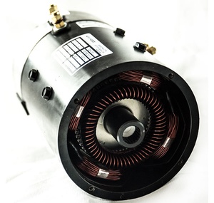 Moteur CC SEPEX de haute qualité ZQS48-3.0-T étanche 3.0kW à montage sur bride pour voiturette de golf 48V - Product Image 1