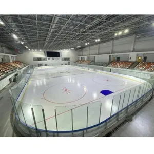 Cina prefabbricata pista di hockey su ghiaccio struttura in acciaio bullone struttura a sfera tetto