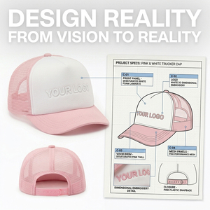 Gorra Trucker de Espuma de 5 Paneles <span class=keywords><strong>con</strong></span> Logotipo Personalizado SHINY y Malla Transpirable en la Parte Trasera para Marca de Ropa Urbana y Regalo Promocional de Verano - Product Image 3