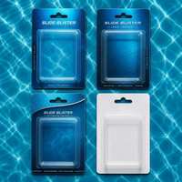 Emballage sous blister PET pour leurres de pêche, appâts souples, vente en gros, leurres coulissants en PVC, service d'usine OEM, approvisionnement en vrac