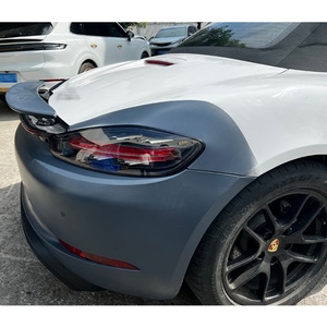 Nuevo Kit de Carrocería para Cayman Boxster 981 (2012-2016), Parachoques Delantero 718 Mejorado con Luces Antiniebla y Alerón Trasero - Product Image 6