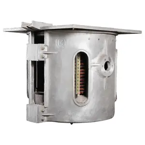 Furnace Supplier Fast Heat Crucible Copper Melt Induction Forging Furnace