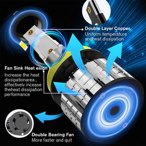 Accessoires <span class=keywords><strong>de</strong></span> voiture multifonctionnels directs d'usine V6 jolie performance H11 H13 H4 H7 H1 9005 9006 9007 ampoule <span class=keywords><strong>de</strong></span> phare led <span class=keywords><strong>de</strong></span> voiture - Product Image 6