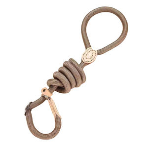 Ensemble Collier et Laisse Tactique pour Chien en Chaîne Dorée, Durable, Motif Uni, Polyester Doux, Tendance, Personnalisé, Écologique - Product Image 3