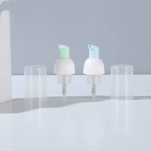 Small Size PP Plastic Foam Pump by <strong>Manufacturers</strong> Full Cover Push Type Lotion Cleansing Mousse Foaming Pump for Hair Care - Product Image 6