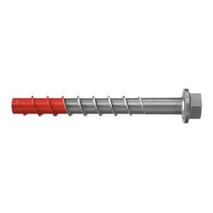 FISCHER - 543566 Tornillo de hormigón de acero inoxidable ajustable con cabeza hexagonal y arandela integrada UltraCut FBS II US R - Product Image 1