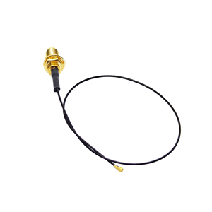 Conector SMA Hembra para Chasis con Cable Pigtail RF de 0.81mm/1.13mm/1.37mm a Conector <span class=keywords><strong>U</strong></span>.FL1 <span class=keywords><strong>U</strong></span>.FL4 MHF4 - Product Image 1