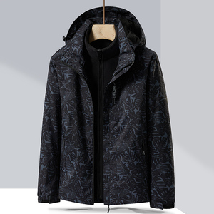 New Outdoor Men's <b>Canvas</b> Hardshell Motorcycle Jacket Waterproof Windproof Anti-Uv Stand Zipper Closure Soft Comfortable Sports - Product Image 5