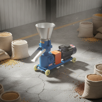 Machine à granulés de bois 200 kg par heure pour la production de granulés d'aliments pour animaux et de biomasse, double usage