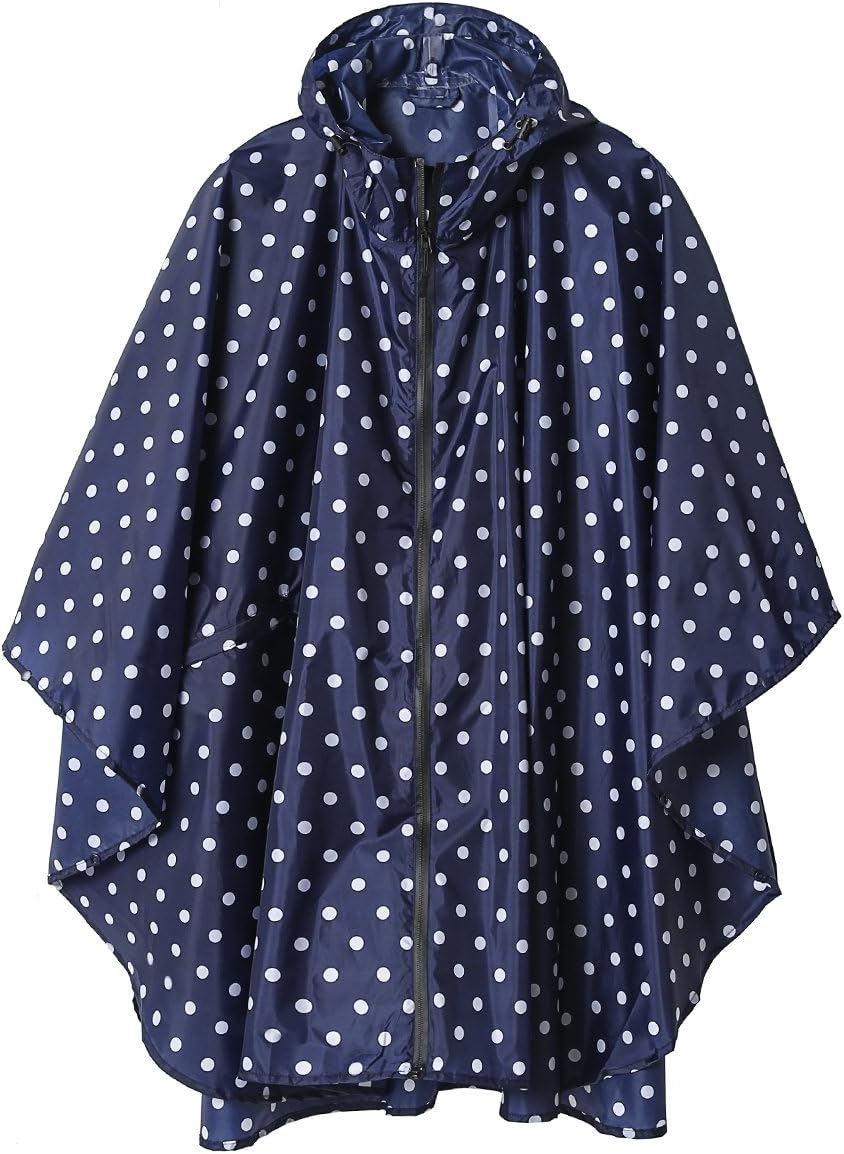 Printing Pattern Hooded Rain Poncho With High Waterproof Rate,Rain