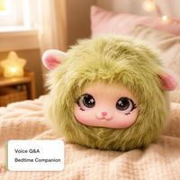 Jouet en peluche interactif intelligent avec IA, rembourrage en coton PP, modèle vocal IA multilingue parlant - Cadeau mignon pour enfants