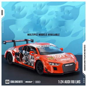 CCA CP-68296k Modellino Auto Sportiva in Lega Pressofusa Scala 1:24 a Frizione con Batteria a Bottone da 1.5V, Effetti Luce e Suono, <span class=keywords><strong>Giocattolo</strong></span> - Product Image 6