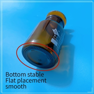 Tứ Xuyên cao Borosilicate Thuốc thử chai thủy tinh bò trong suốt với mũ màu khác nhau màu xanh vàng nâu cho phòng thí nghiệm sử dụng - Product Image 3