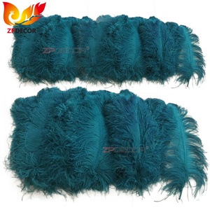 Zpdecoration-<span class=keywords><strong>plumas</strong></span> <span class=keywords><strong>de</strong></span> avestruz teñidas <span class=keywords><strong>de</strong></span> alta calidad, <span class=keywords><strong>plumas</strong></span> verdes para árbol y pluma, 60-65 cm - Product Image 1