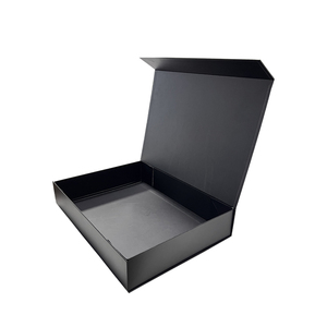 Luxury Folding Gift <b>Box</b> Classic <b>Black</b> Large Magnetic Presentation Gift Hamper <b>Box</b> for Packing - Product Image 4
