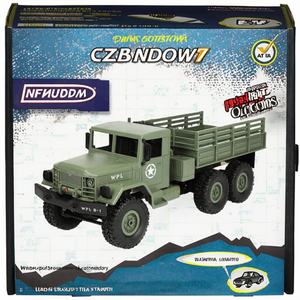 Camion militaire tout-terrain RC WPL B16 1:16 6WD 2.4G, modèle Crawler RTR de niveau expert, avec télécommande incluse - Product Image 3