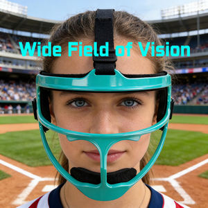 Máscara Facial de Softbol, Ultraligera y Duradera, Protector Facial para Jugadoras, para Niñas y Mujeres, Aleación de Magnesio - Product Image 3