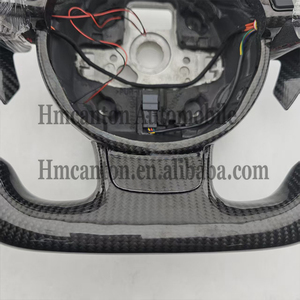 Hot Selling Quality Carbon Fibre Alcantara LED Paddle Steering <b>Wheel</b> for Audi A3 A4L A5 A6L A7 Q3 Q5 Car Steering <b>Wheel</b> - Product Image 3