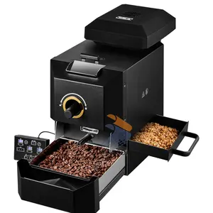 Paslanmaz çelik kahve kavurma makinesi dumansız kahve kavurma makinesi 110V 220V kahve çekirdeği kavurma makinesi