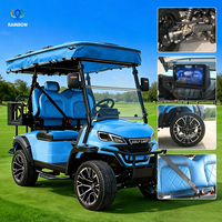 Carrito de Golf Premium para 4 Pasajeros con Color de Carrocería Personalizable, Configuración Personalizable, Diseño de Alta Velocidad con Batería de Litio