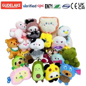 Vente en gros de porte-clés en peluche super doux et amusants de 11 à 30 cm, design mignon, animaux en peluche, jouets anti-stress, rembourrés de coton PP - Product Image 1