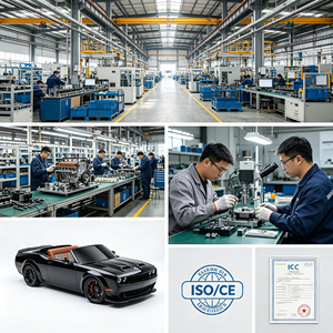 รองรับ OEM/ODM รถโกคาร์ทไฟฟ้าสไตล์เรโทรแบบปรับแต่งได้ กำลังไฟ 2500 วัตต์ พร้อมระบบเสียงบลูทูธเพื่อความบันเทิงส่วนตัว - Product Image 5